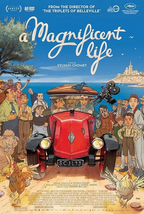 A Magnificent Life film posteri