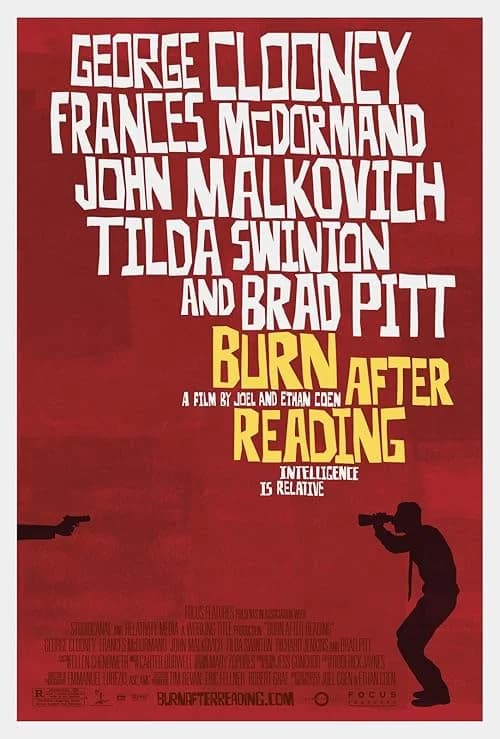Burn After Reading film posteri