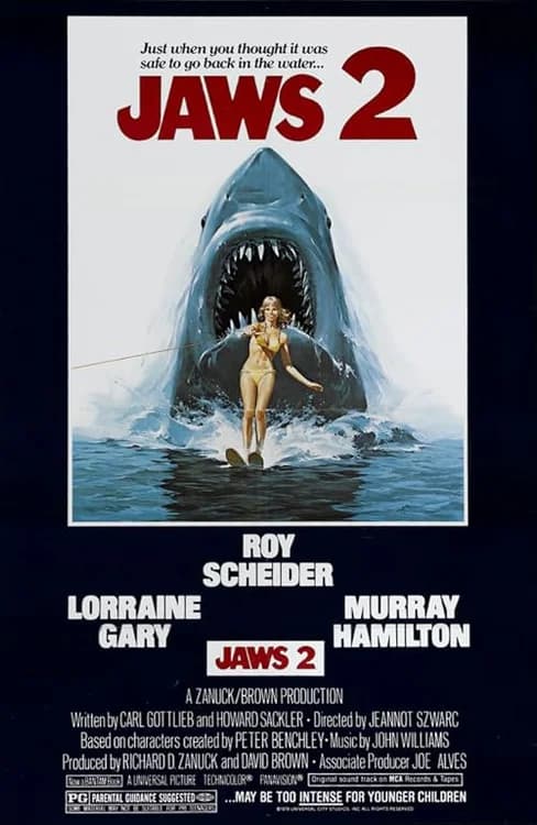Jaws 2 film posteri