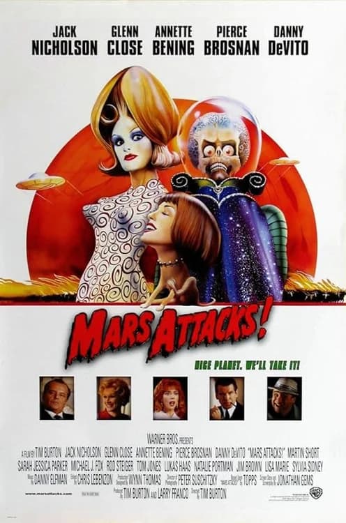 Mars Attacks! film posteri
