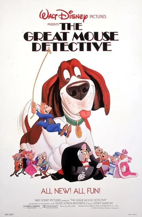 The Great Mouse Detective film posteri